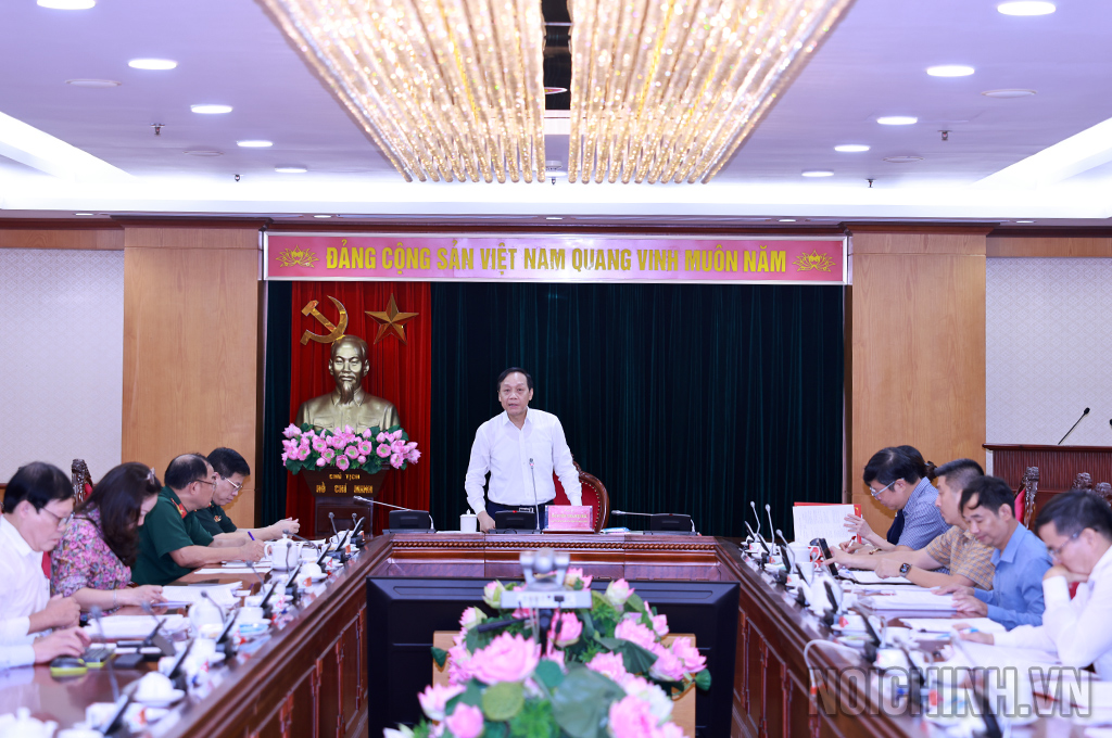 Ban Nội chính Trung ương góp ý Báo cáo tổng kết công tác cải cách tư pháp nhiệm kỳ 2021-2026
