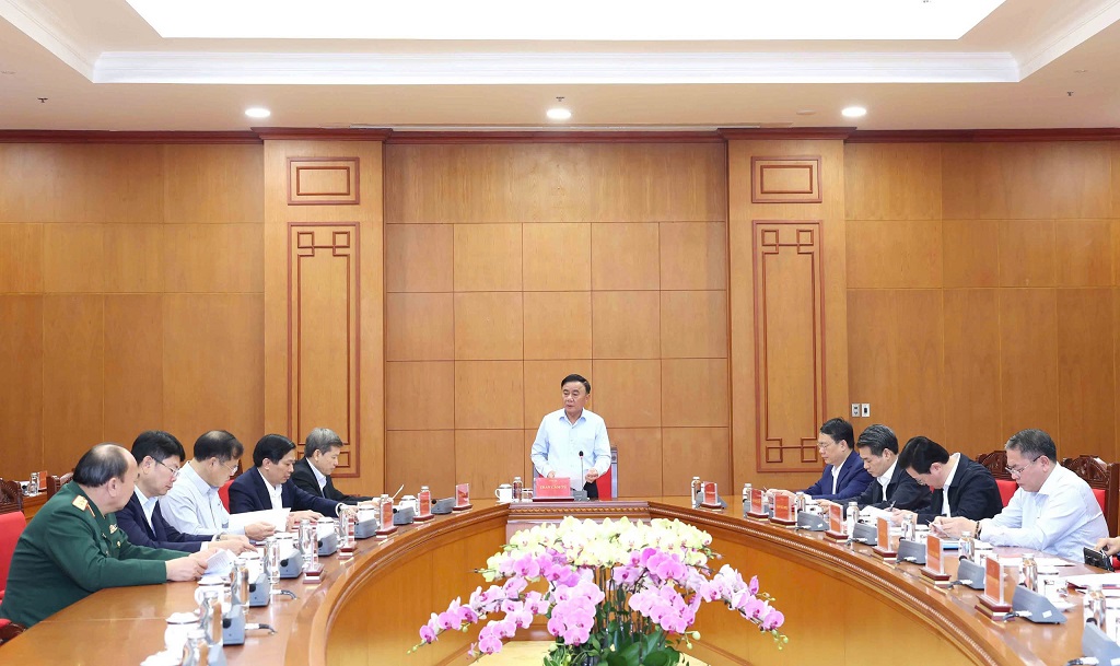 Thường trực Ban Bí thư chủ trì họp Ban Chỉ đạo Đề án tổng kết 20 năm thực hiện Nghị quyết Trung ương 3 khóa X