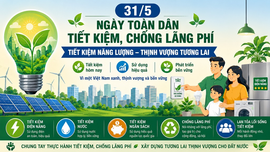 Quyết định số 924/QĐ-TTg của Thủ tướng Chỉnh phủ về Kế hoạch triển khai  hoạt động hưởng ứng ngày toàn dân tiết kiệm, chống lãng phí năm 2026
