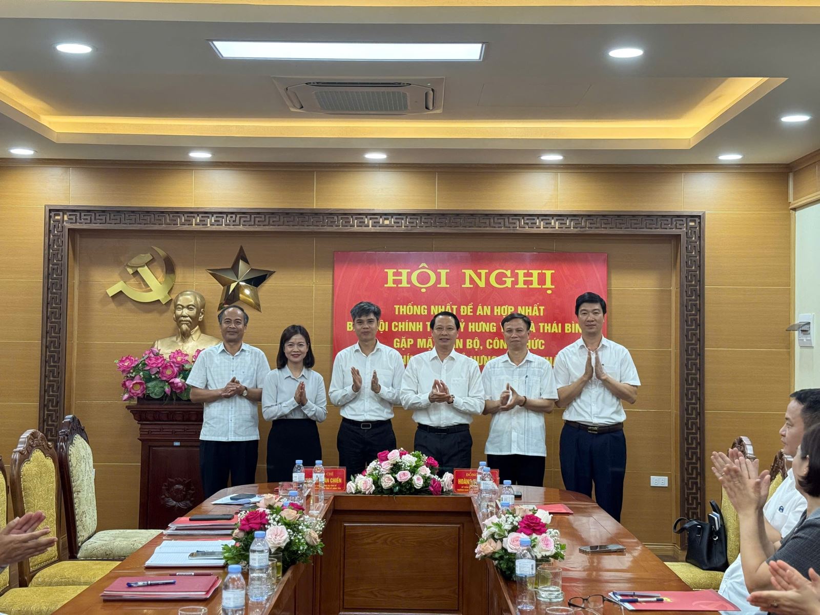 Ban Nội chính Tỉnh uỷ Hưng Yên làm việc với Ban Nội chính Tỉnh uỷ Thái Bình về Đề án hợp nhất hai Cơ quan